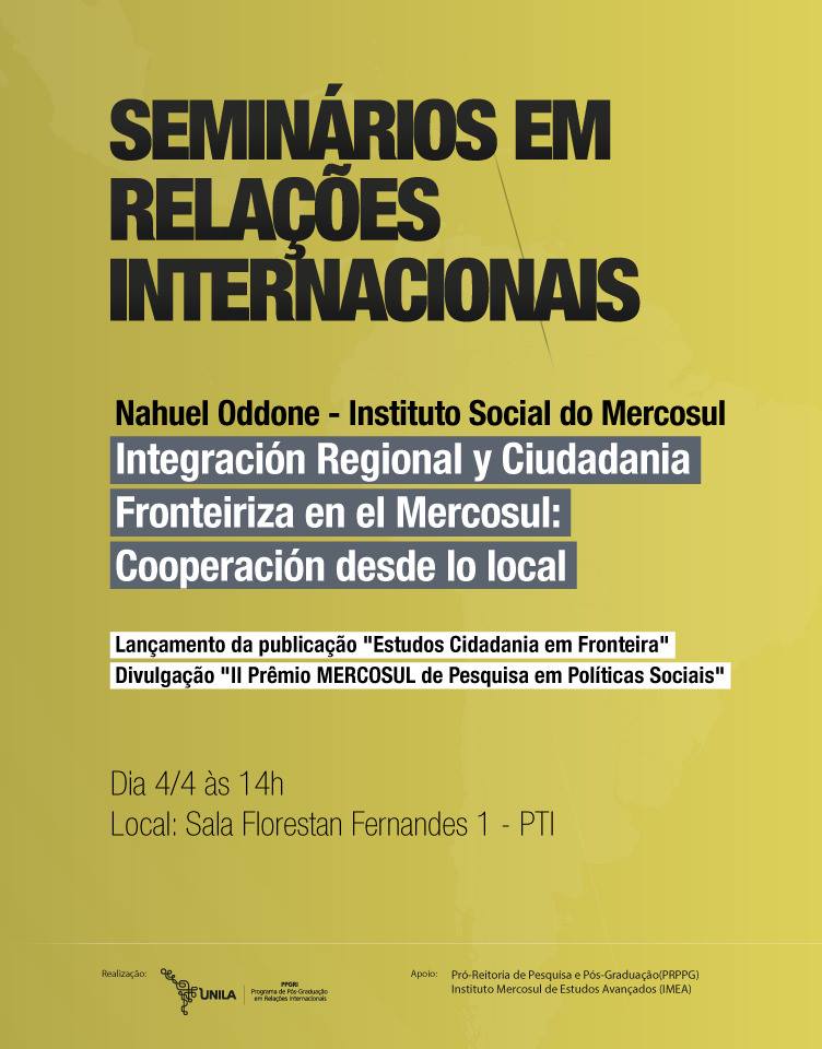 Seminário de Relações Internacionais_Naruhel