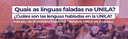 SECOM lança pesquisa para atualizar os dados sobre as línguas faladas na Universidade. Formulário pode ser respondido pela comunidade acadêmica até 28 de fevereiro.