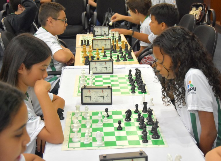 Estudantes regularmente matriculados em instituições do Tocantins podem se  inscrever no Campeonato de Xadrez