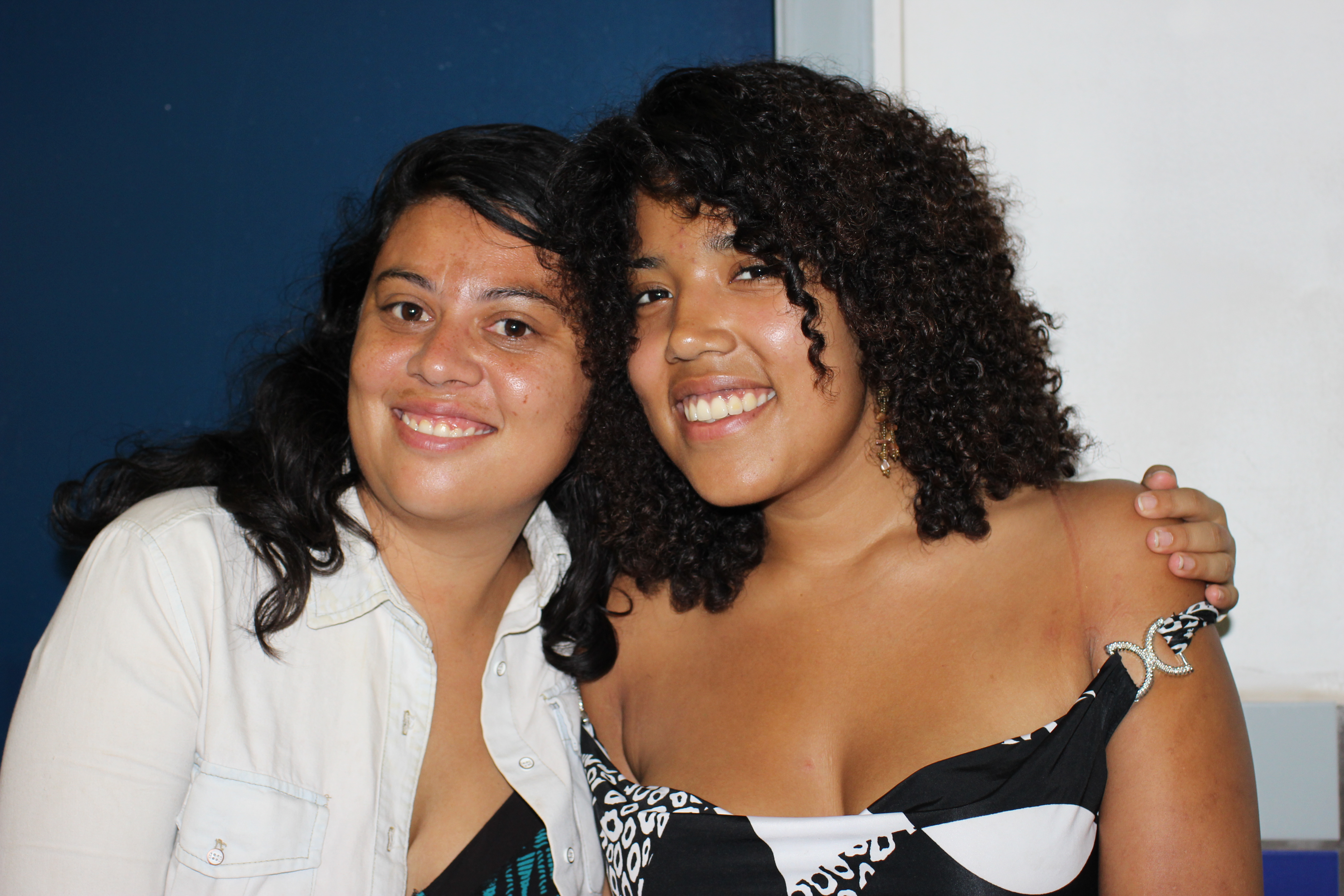 Eilee Gonzáles e Ashli Martinez, estudantes mexicanas 