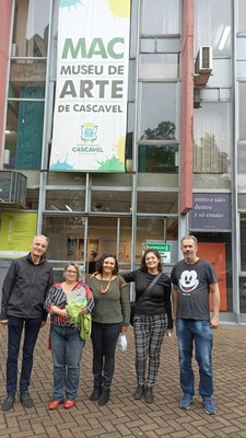 Comitiva da UNILA esteve em Cascavel para conhecer os equipamentos públicos e as práticas de gestão da cultura e da memória desenvolvidos na cidade