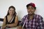 Alisson Medina e Christian Pinilla vieram da Colômbia: entusiasmo