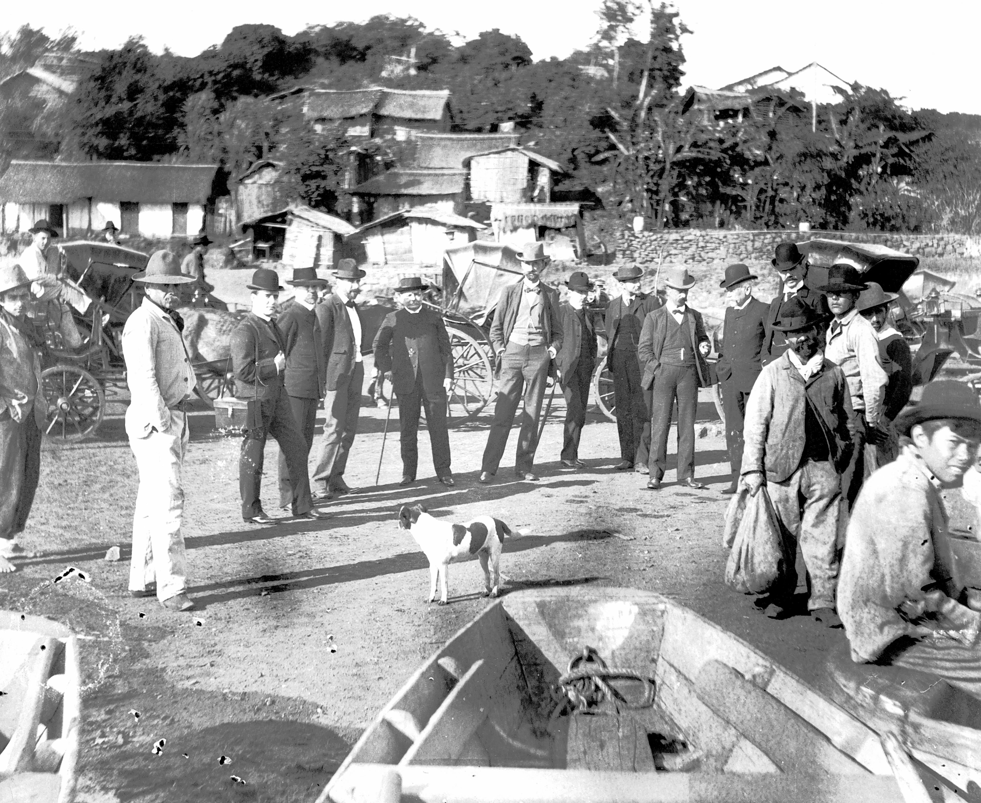 Parte do caminho foi feita pelo Rio Iguaçu. Foto de Henrique Morize – Acervo MAST.