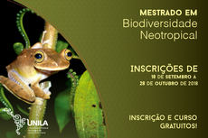 Mestrado em Biodiversidade Neotropical