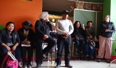 Reunião com vítimas em Andahuaylas