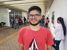 Gustavo veio de Rondônia para estudar em Foz do Iguaçu