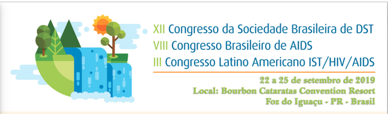Marca do 12º Congresso da Sociedade Brasileira de DST