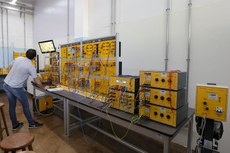 Laboratório de sistemas elétricos, locado no Parque Tecnológico de Itaipu