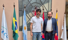 O servidor Érico Massoli esteve na Udelar (Uruguai) e também fez visita especial ao Focem, coordenado por Luciano Wexell, docente da UNILA