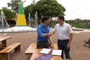 Reitores Gustavo Oliveira Vieira e Alexandre Costa