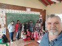 Comunidade escolar na Tekoha Remanzo Toro, no Paraguai