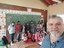 Comunidade escolar na Tekoha Remanzo Toro, no Paraguai