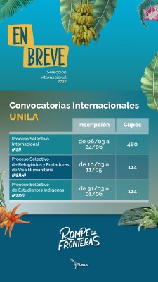 Calendario Convocatorias Internacionales