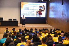 Atividade durante a etapa nacional: participação cidadã - divulgação/OEI