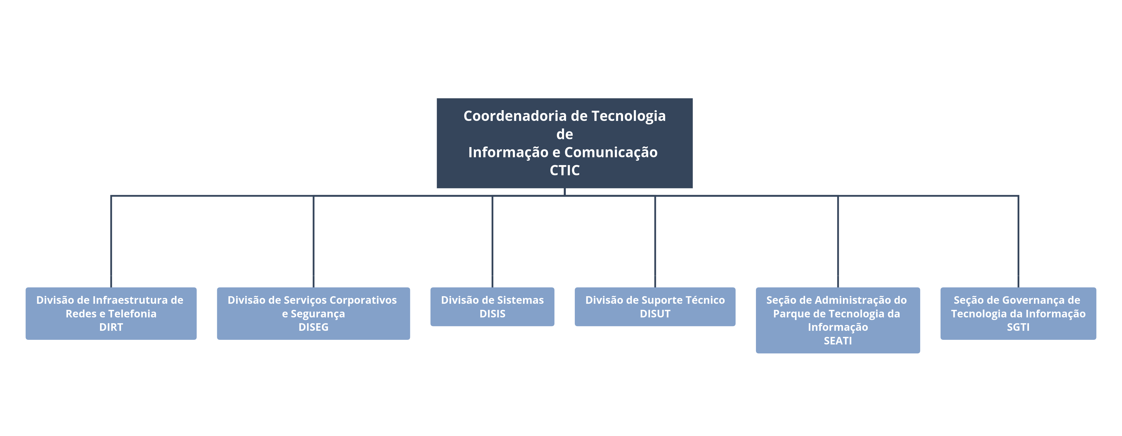 Estrutura Organizacional da CTIC