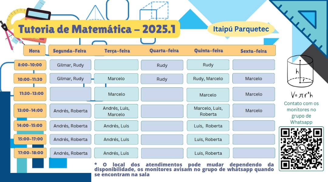 Tutoria de Matemática