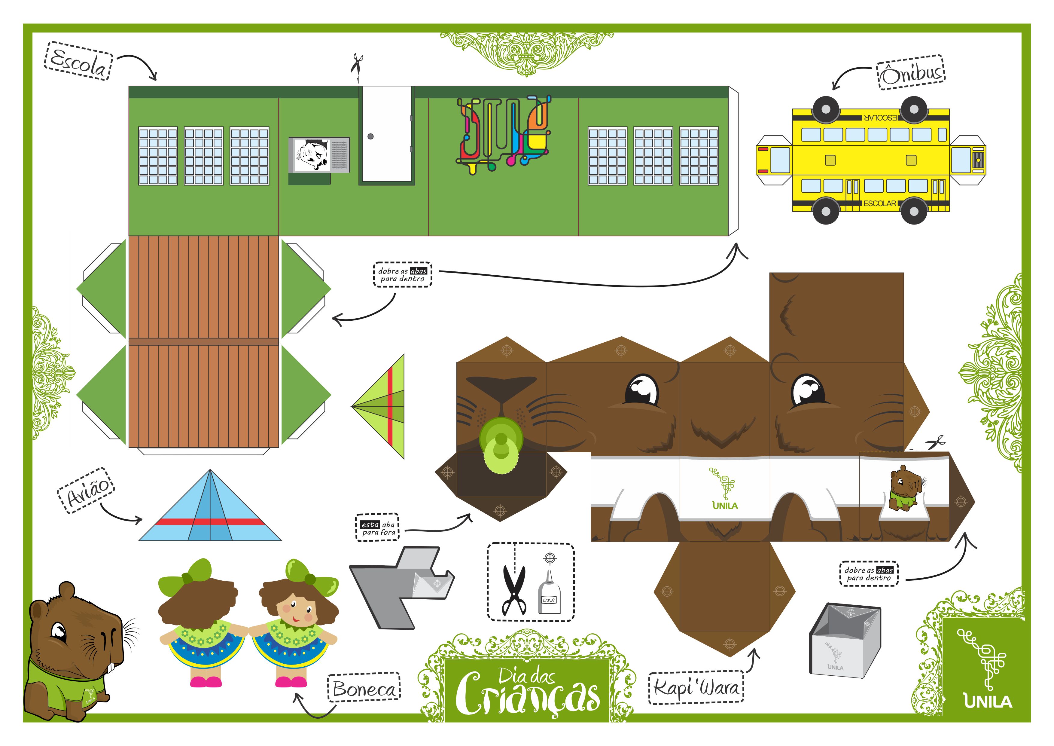 Capivara dia das crianças
